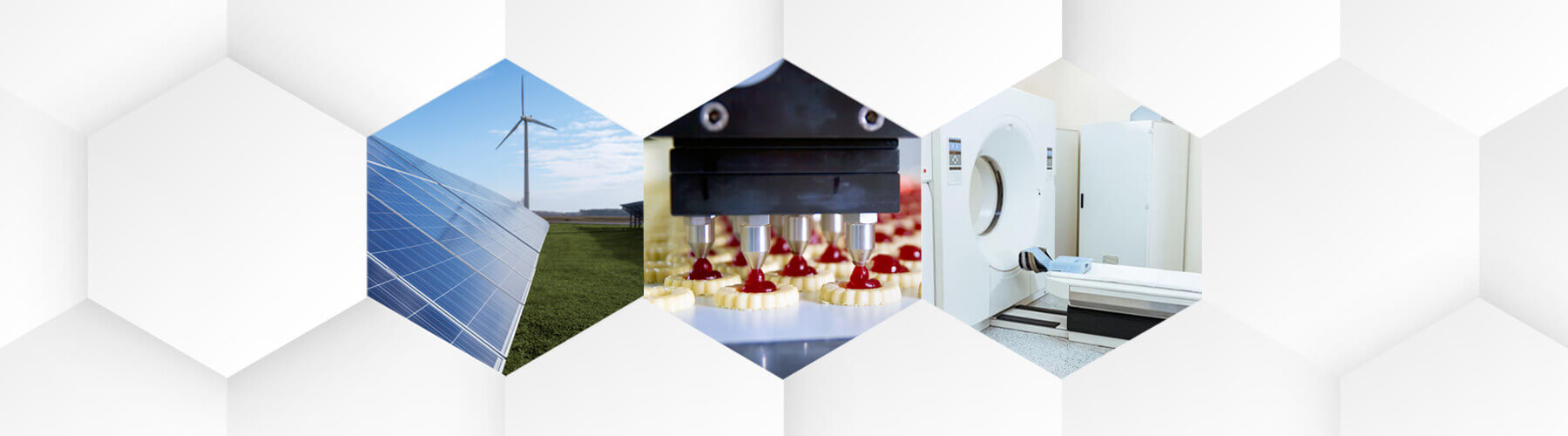 Drei verschiedene Icons. Auf dem ersten sind Solarpaneelen